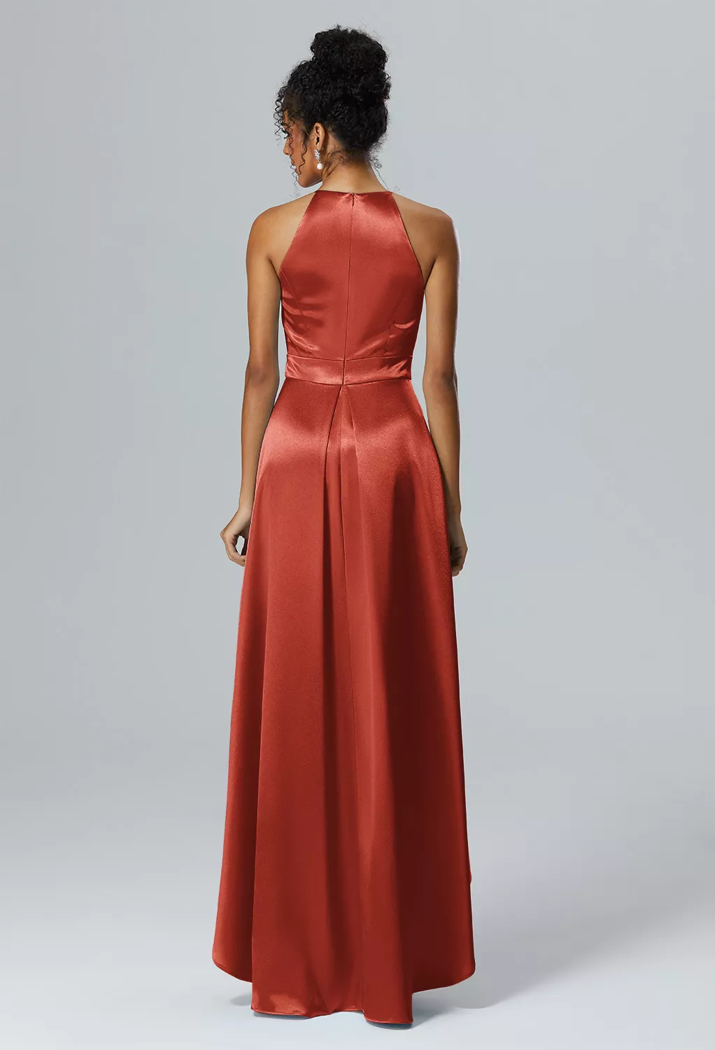 AW Marlene Tangerine  Black Tie Wedding Guest Dresses